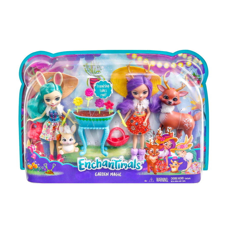 enchantimals garden magic doll set