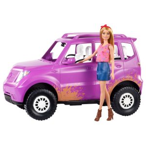 Barbie Doll and Jeep