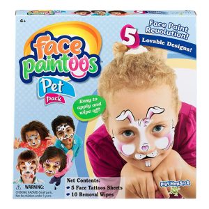 Face Paintoos Pet Pack of 5
