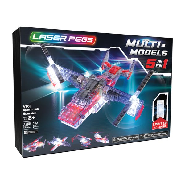 Laser Pegs 5 in 1 Sparhawk