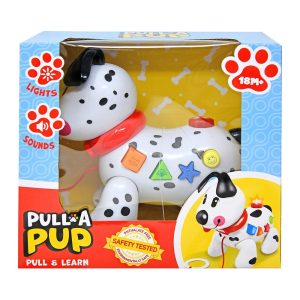 Pull a Pup Learning Dog W/Lts & Sound