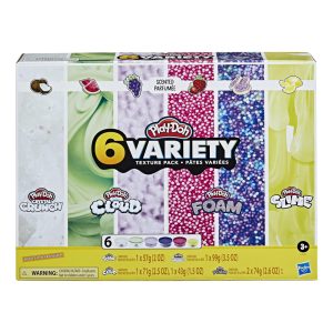 Play Doh 6 Variety Texture Pack