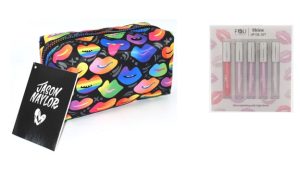 Lip Oils Set w/Designer Pouch