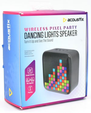 Dancing Lights Speaker Black