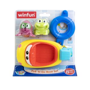 Pull N Go Boat Set