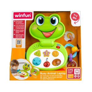 Busy Animal Laptop Froggy
