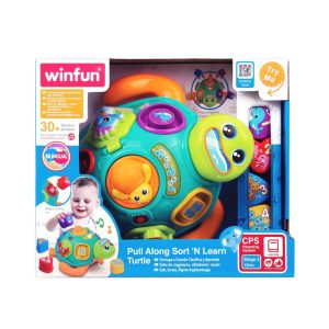 Pull Along Sort N Learn Turtle Bilingual