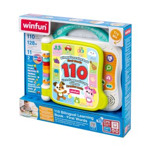 First Words Learning Book Bilingual
