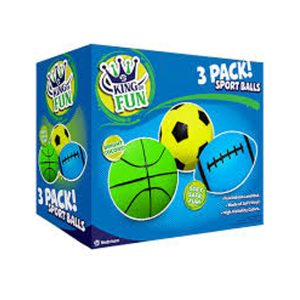 3 Pack Sport Ball Set