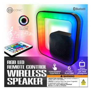 LED BT Frame Speaker w/Remote
